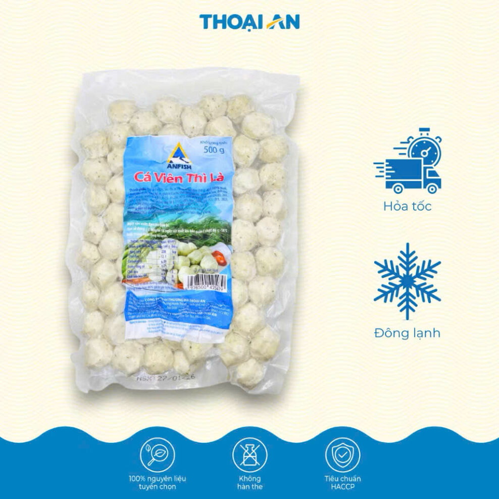 Cá viên thì là Thoại An 500g (Đông lạnh)