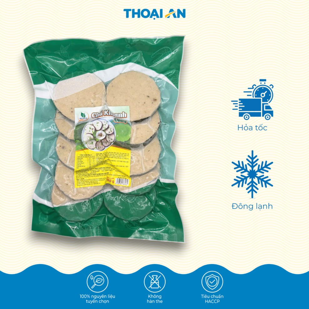 Chả khoanh chay Thoại An 500g (Đông lạnh)